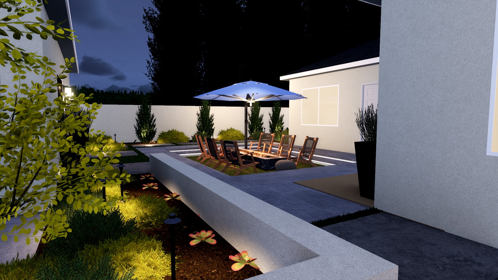 Fire Pit Lounge